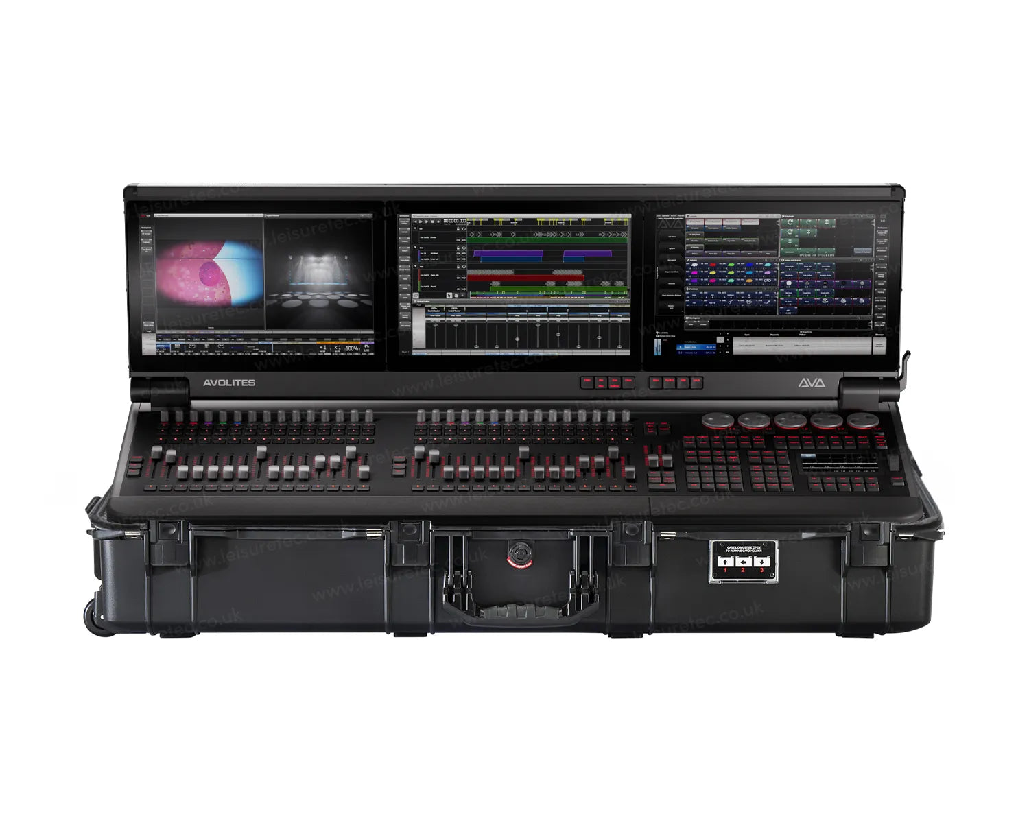 Diamond 7 D7-330 Lighting Console Bundle with Cover + Pelicase