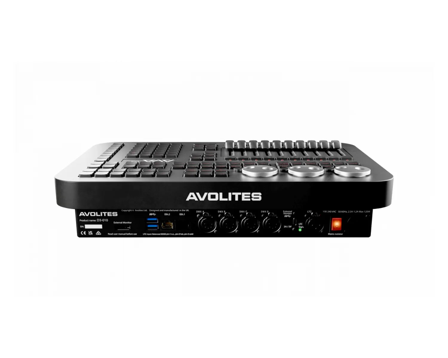 D3-010 8-Universe Compact Lighting Console