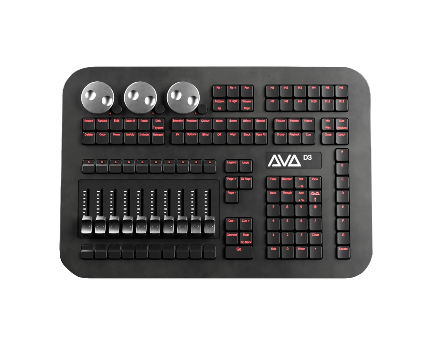 D3-010 8-Universe Compact Lighting Console