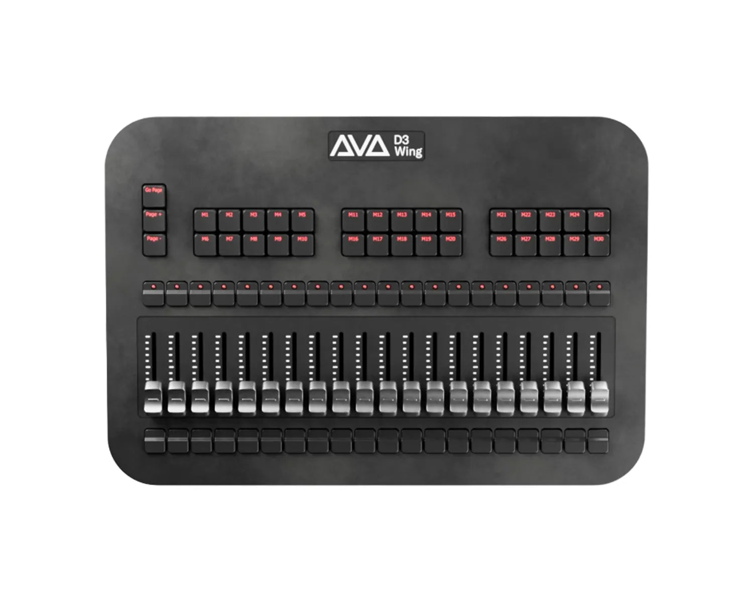 D3 Wing Lighting Wing Console with 20 Playback Faders