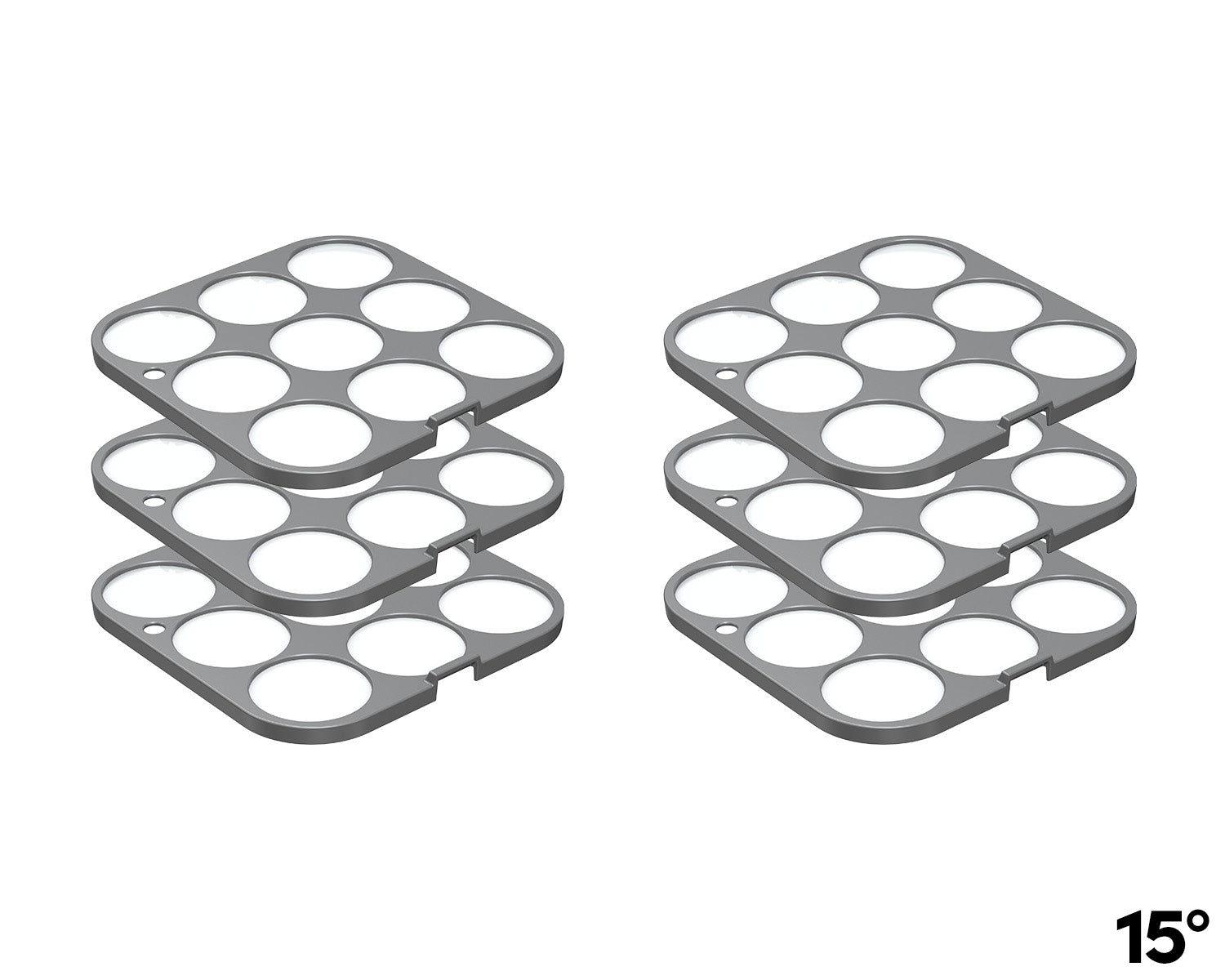 WELL Fit X Filter Pack 15° (6 Pack Filters & Frames)
