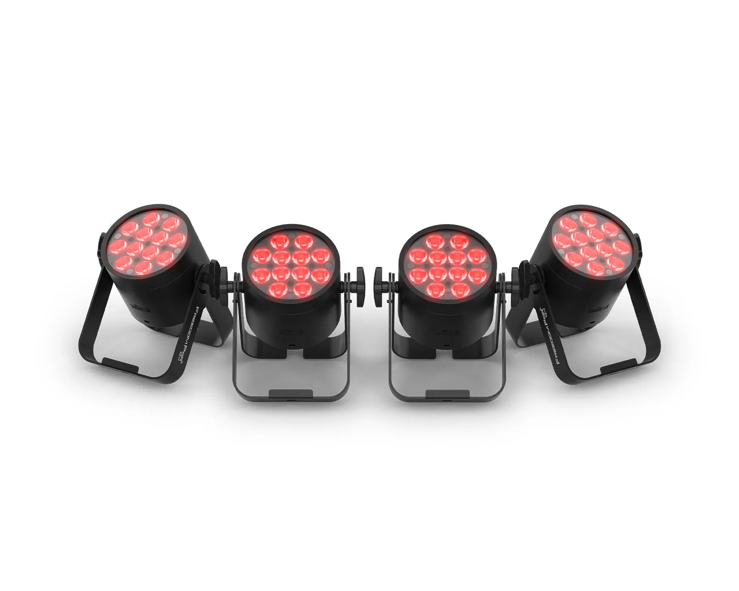 Freedom Par Q12 X4 4-PACK Battery Powered PARs with Charge Case