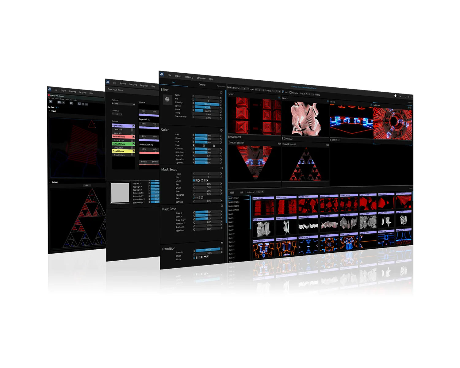 MediaMaster Pro Video Control Software 48 Layers
