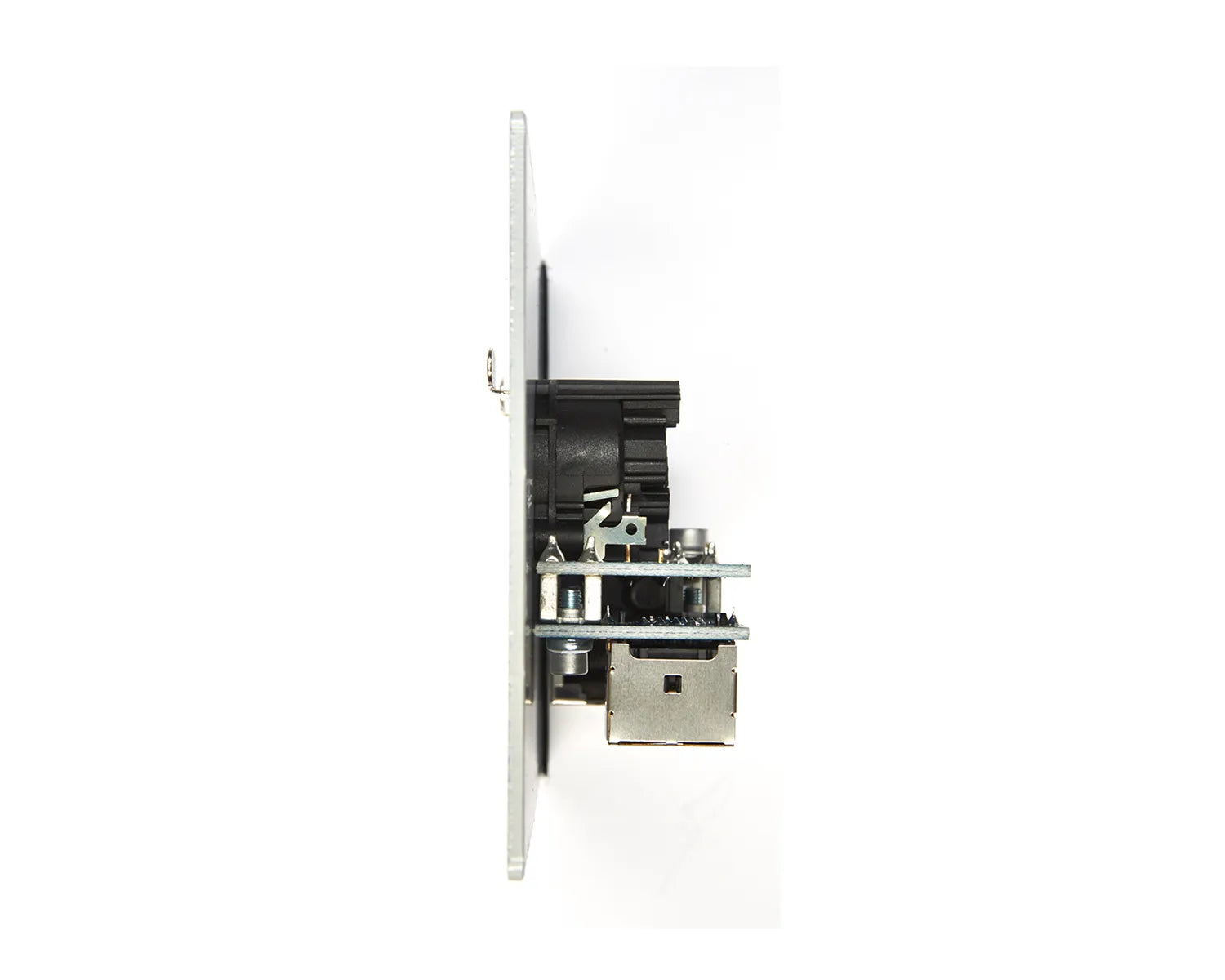 BE-1W Dual Balanced LineLevel Active Input Plate for DCM1/e White