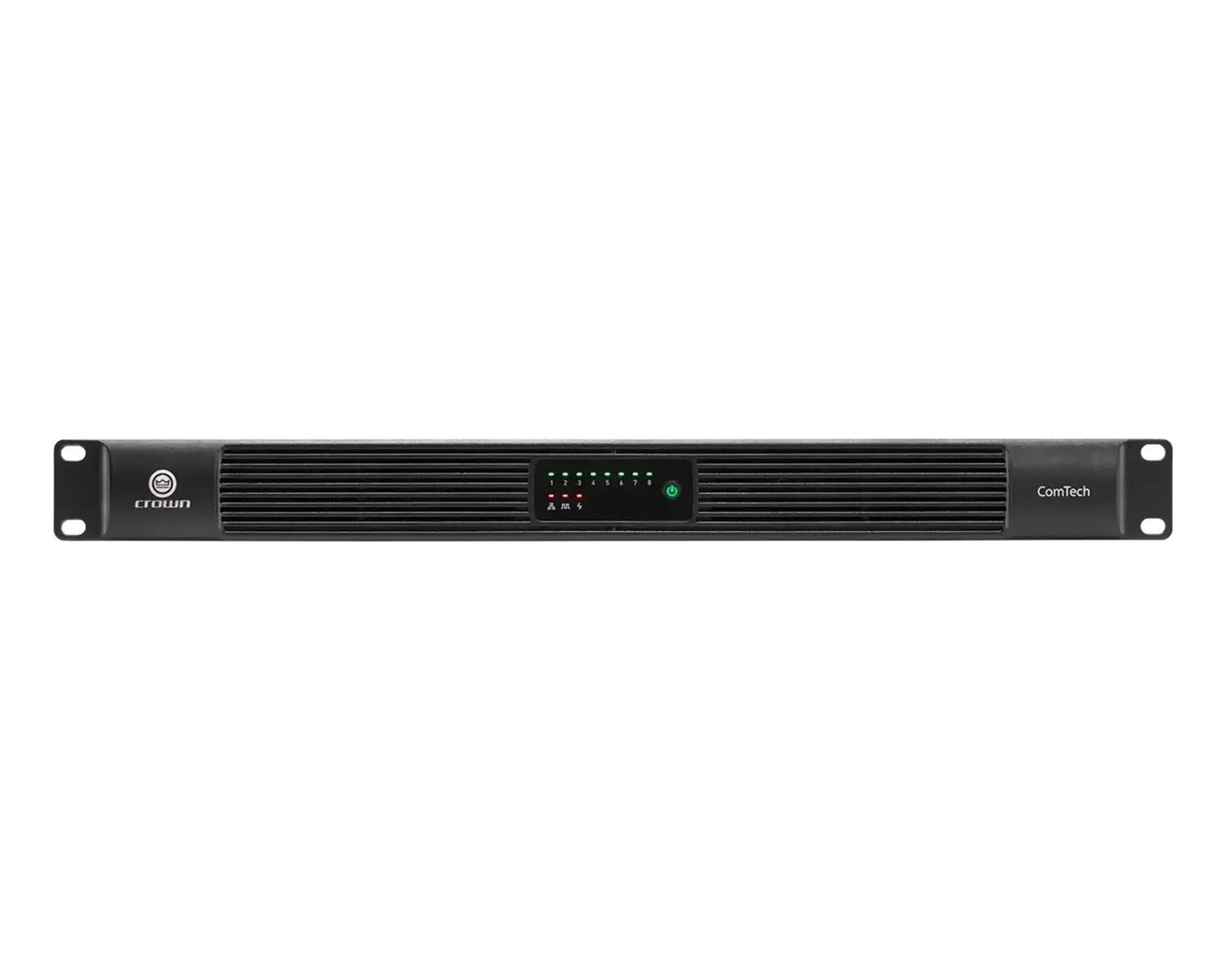 CTD-8125 ComTech D Power Amp 8x125W w/ DSP + Dante 1U