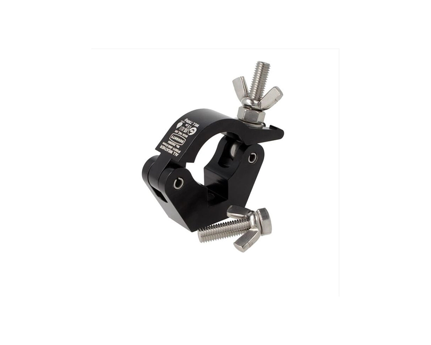 IP58011 All Weather Slimline Half Coupler 48-51mm WLL 750kg Black