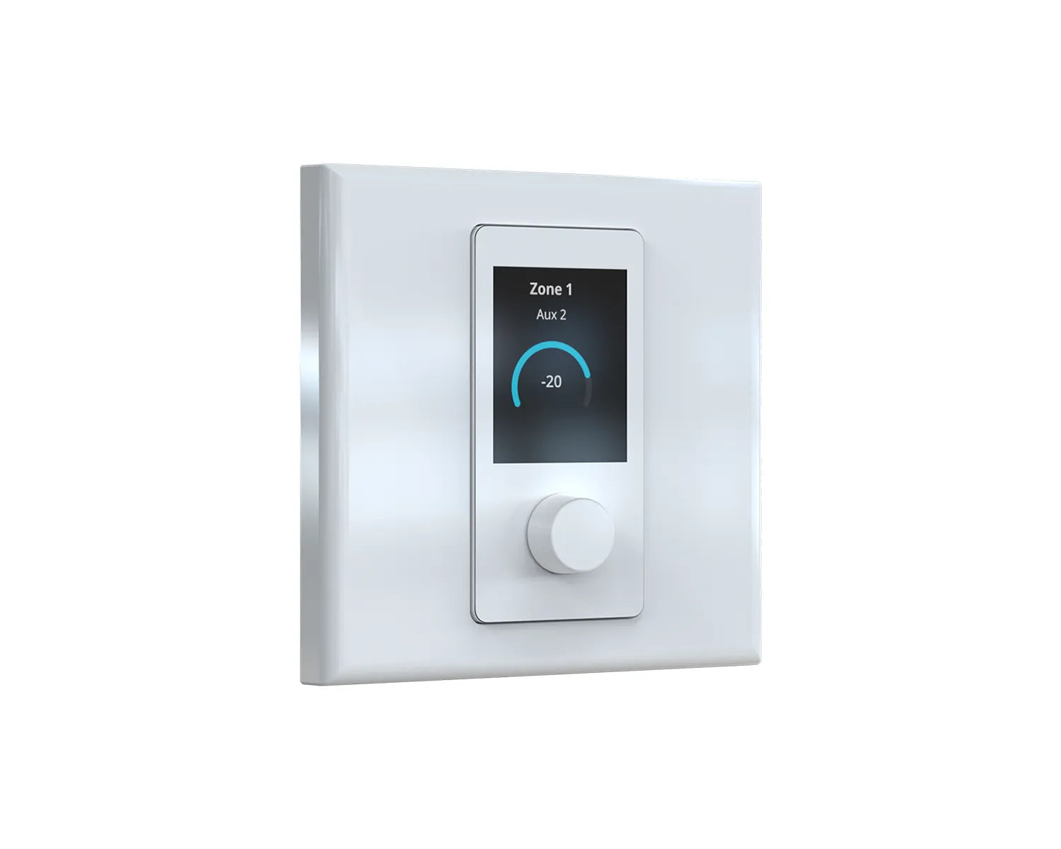 VWP Wall Panel Controller 1.7" Display Black+White Plates EU