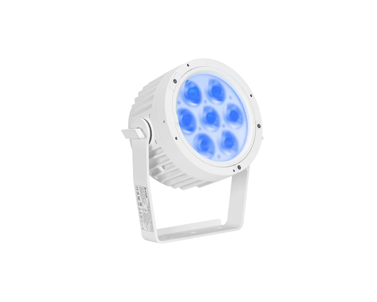 Six+ Par S OPS PAR Fixture 7x 20W RGBLA+UV LEDs Marine IP65