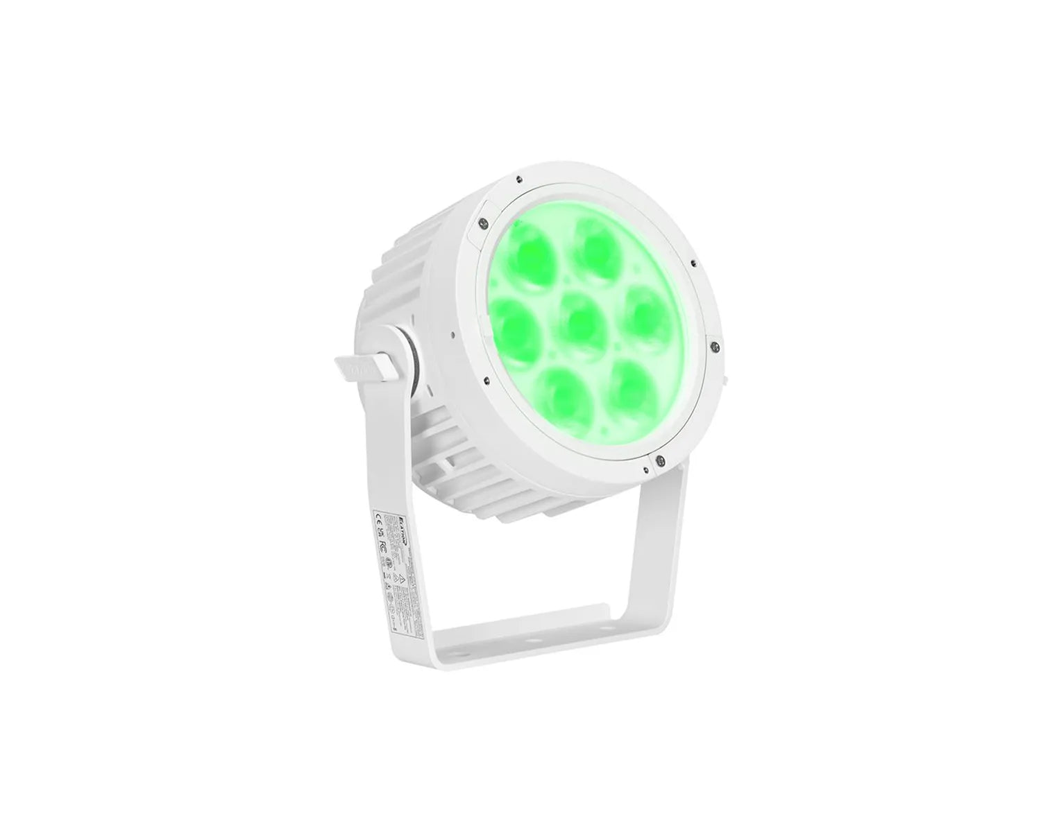Six+ Par S OPS PAR Fixture 7x 20W RGBLA+UV LEDs Marine IP65