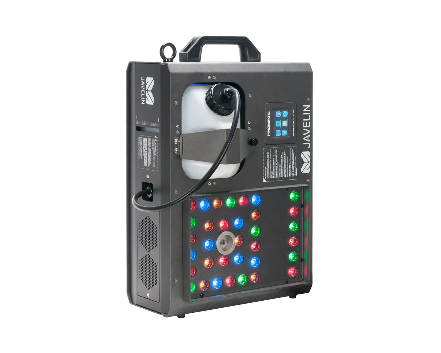 Magmatic JAVELIN High Velocity RGBA LED DMX Vertical Fogger