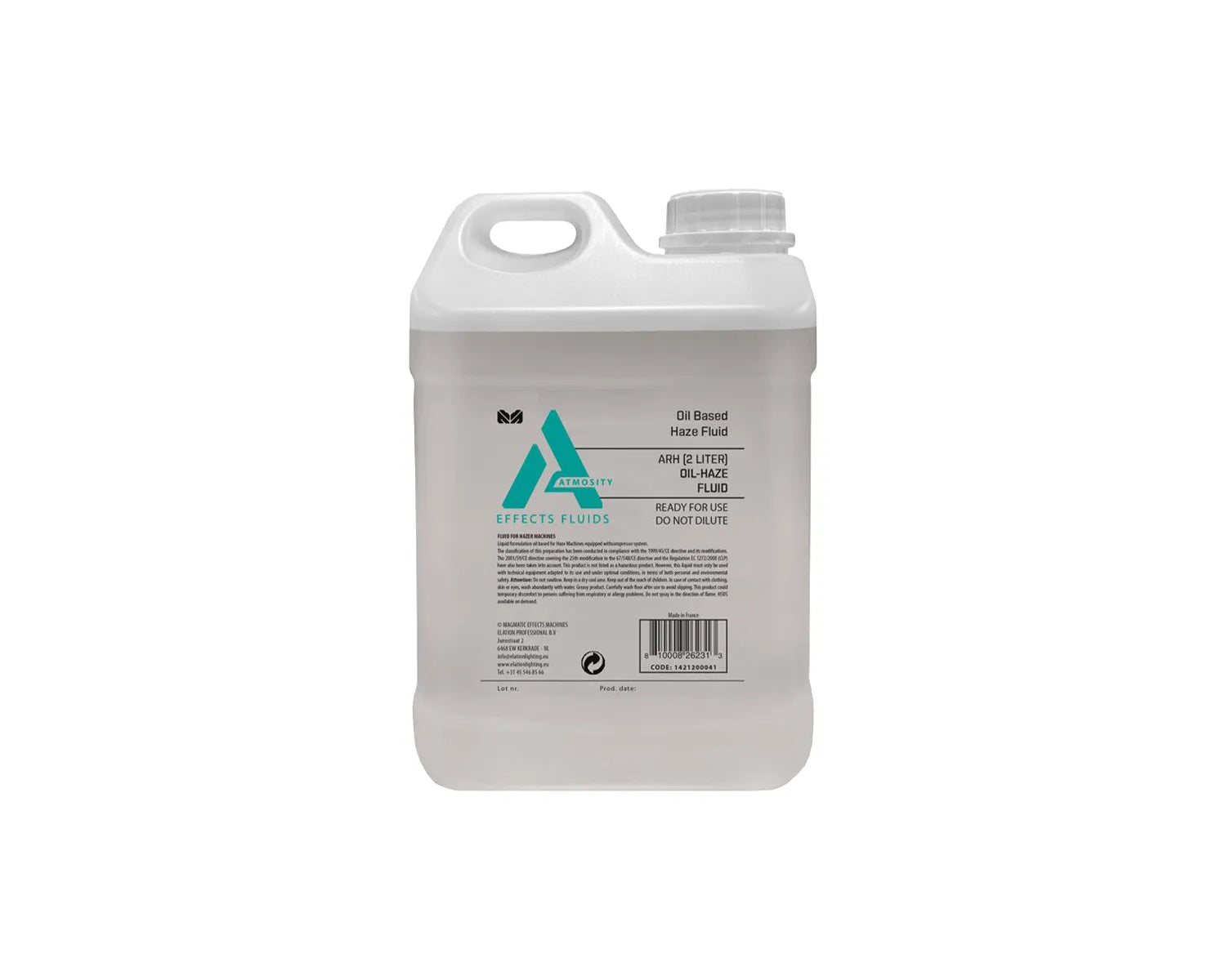 Atmosity ARH-2L Oil-Based Premium Haze Fluid 2-Litre Bottle