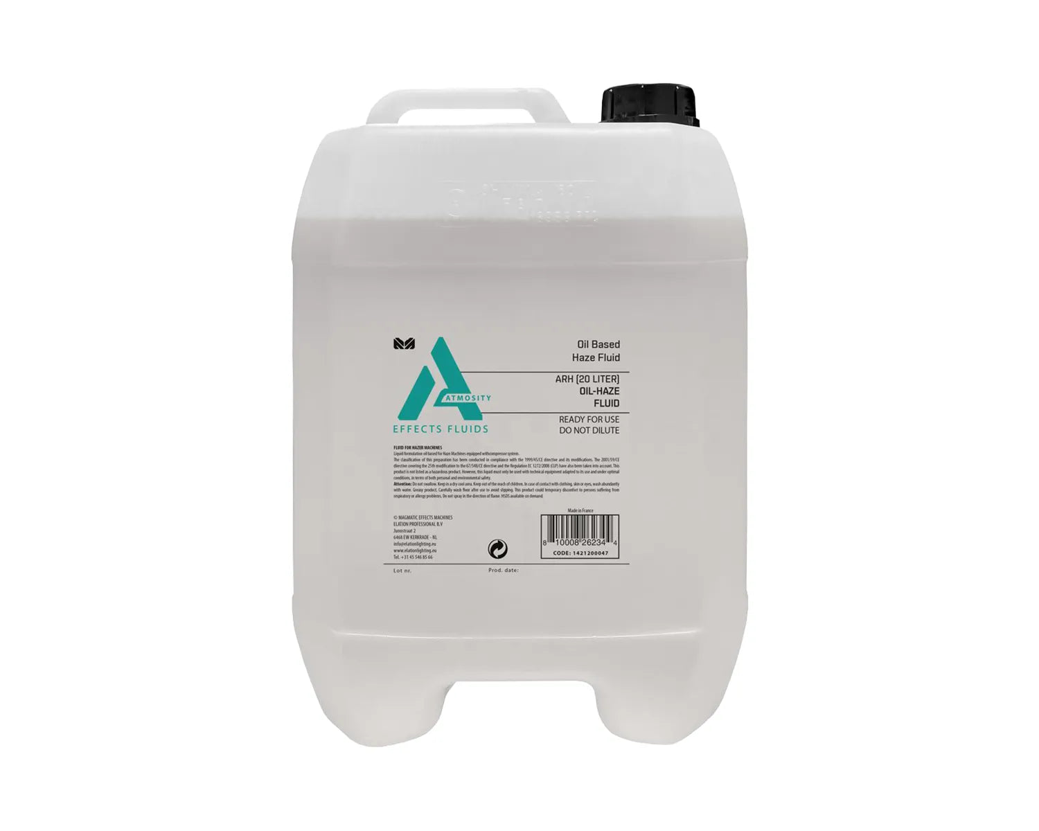 Atmosity ARH-20L Oil-Based Premium Haze Fluid 20-Litre Bottle
