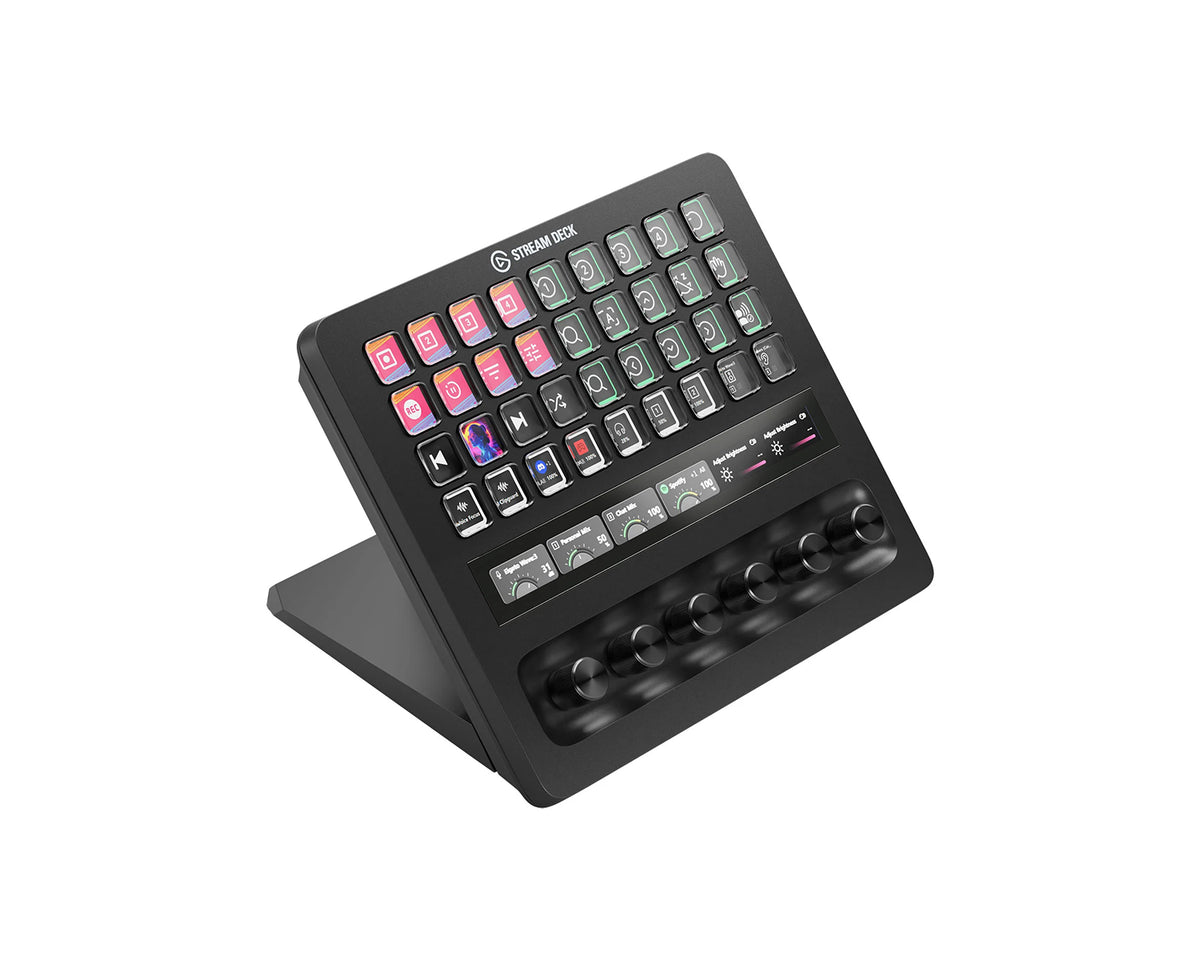 Stream Deck + XL Pro Control Surface with 36 Keys / 6 Dials