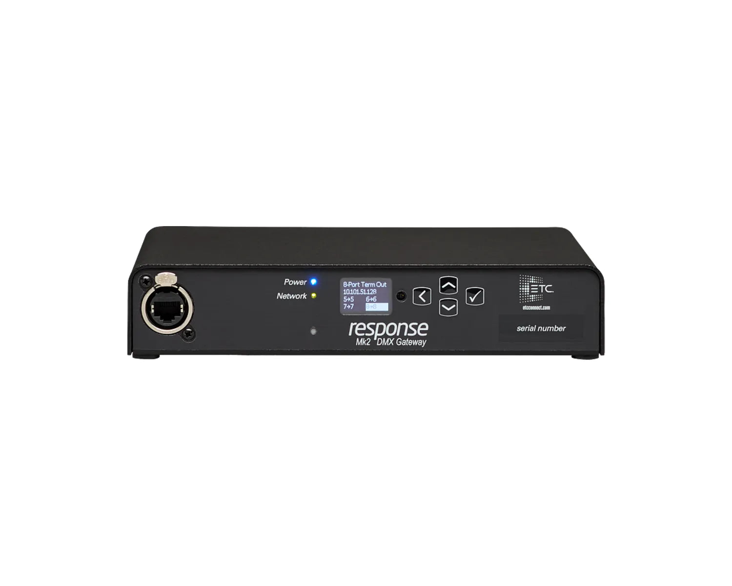RSN-DMX8-T Response Mk2 8-Port DMX/RDM Terminal Gateway