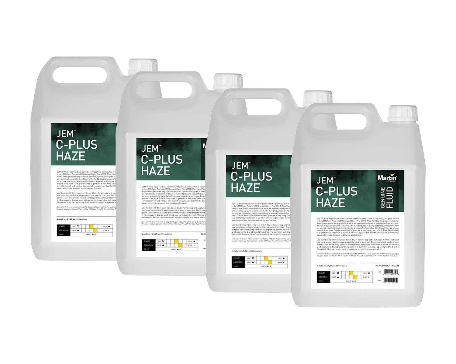 CPlus Haze Fluid for JEM Compact Hazer Pro BOX OF 4x5L
