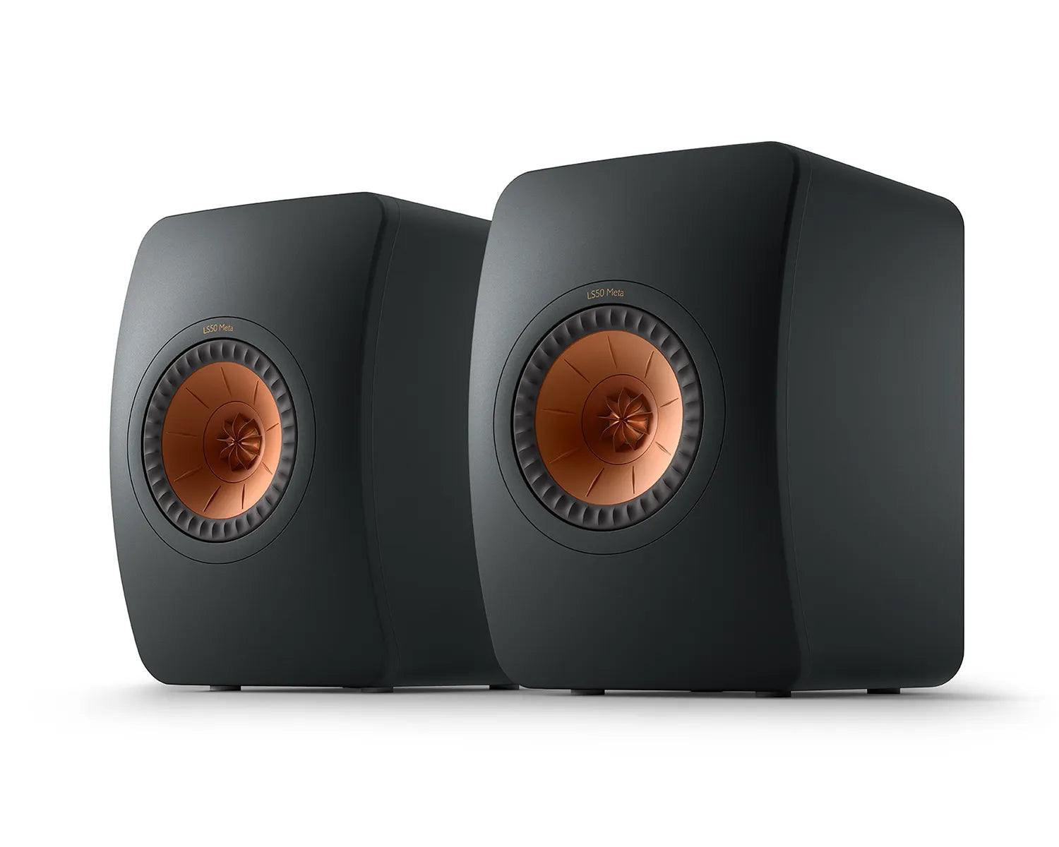 LS50 Meta 5.25" 2-Way Metamaterial Loudspeaker Carbon Black PAIR