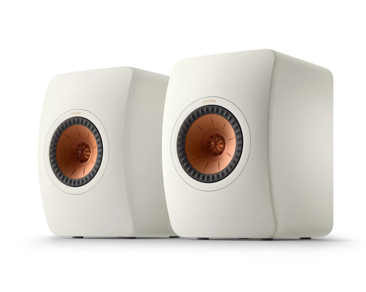 LS50 Meta 5.25" 2-Way Metamaterial Loudspeaker Mineral White PAIR