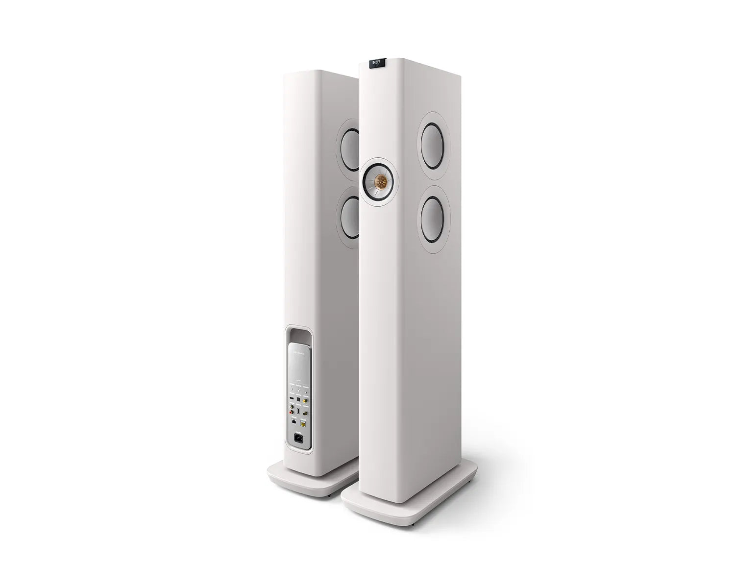 LS60 Wireless 4x5.25" + 4" 3-Way Floorstanding Speaker White PAIR