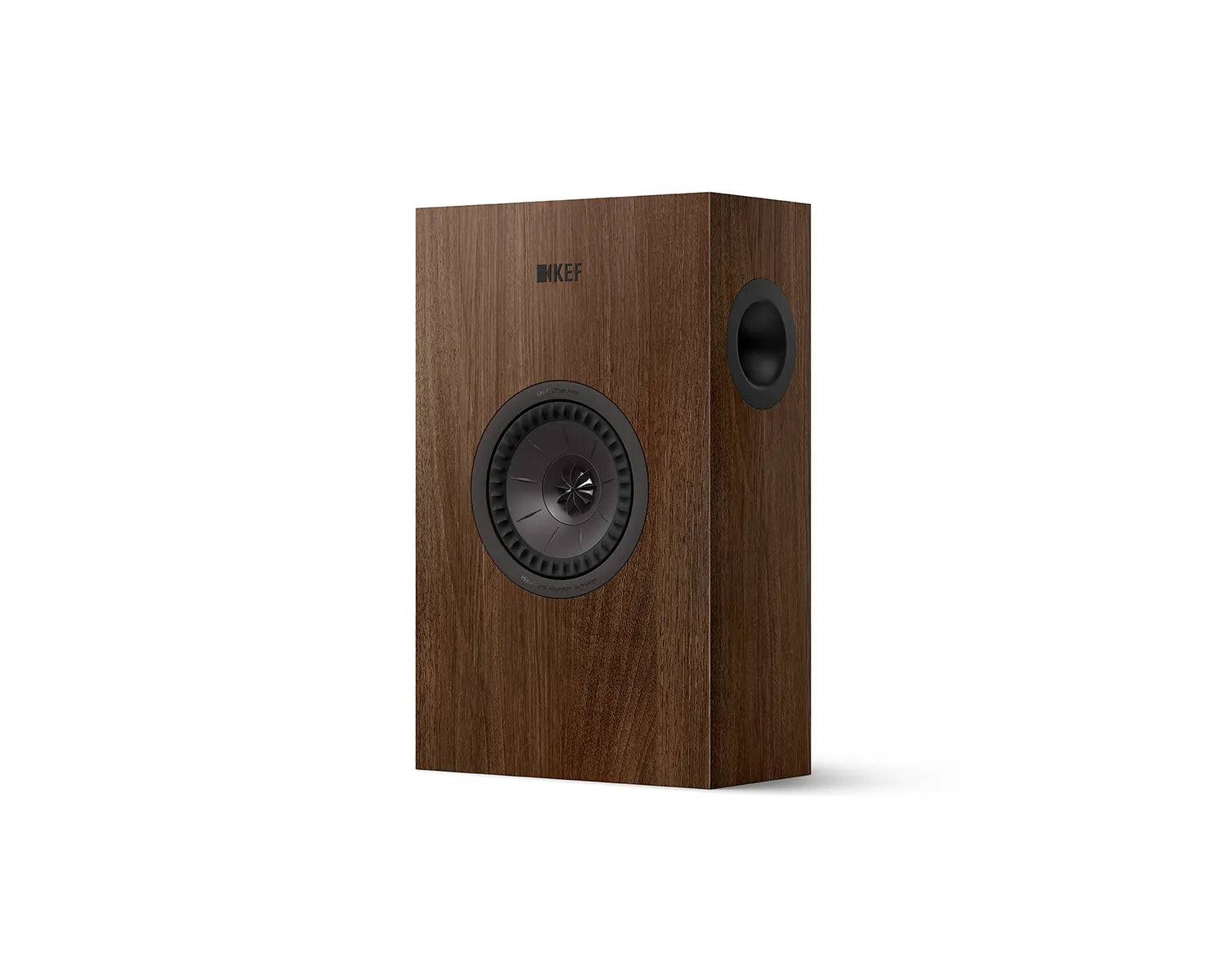 Q4 Meta 5.25" 2-Way Uni-Q HiFi On-Wall Loudspeaker Walnut