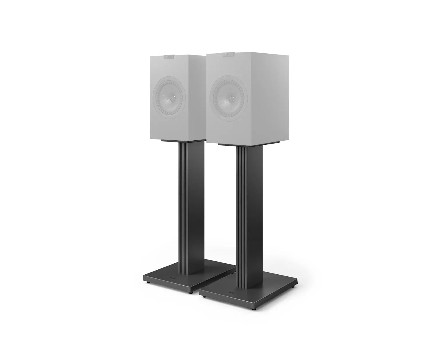 SQ1 Floor Stand for Q Meta Bookshelf Speakers Slate Grey PAIR