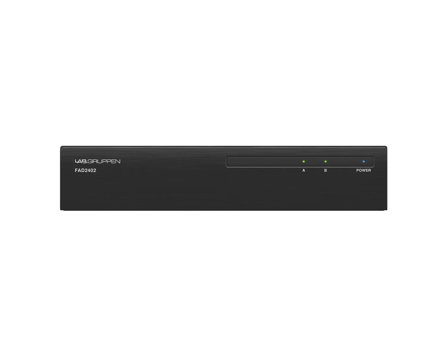 FAD2402 2-Channel Commercial Amp Dante 2x240W 100V Half-Rack 1U