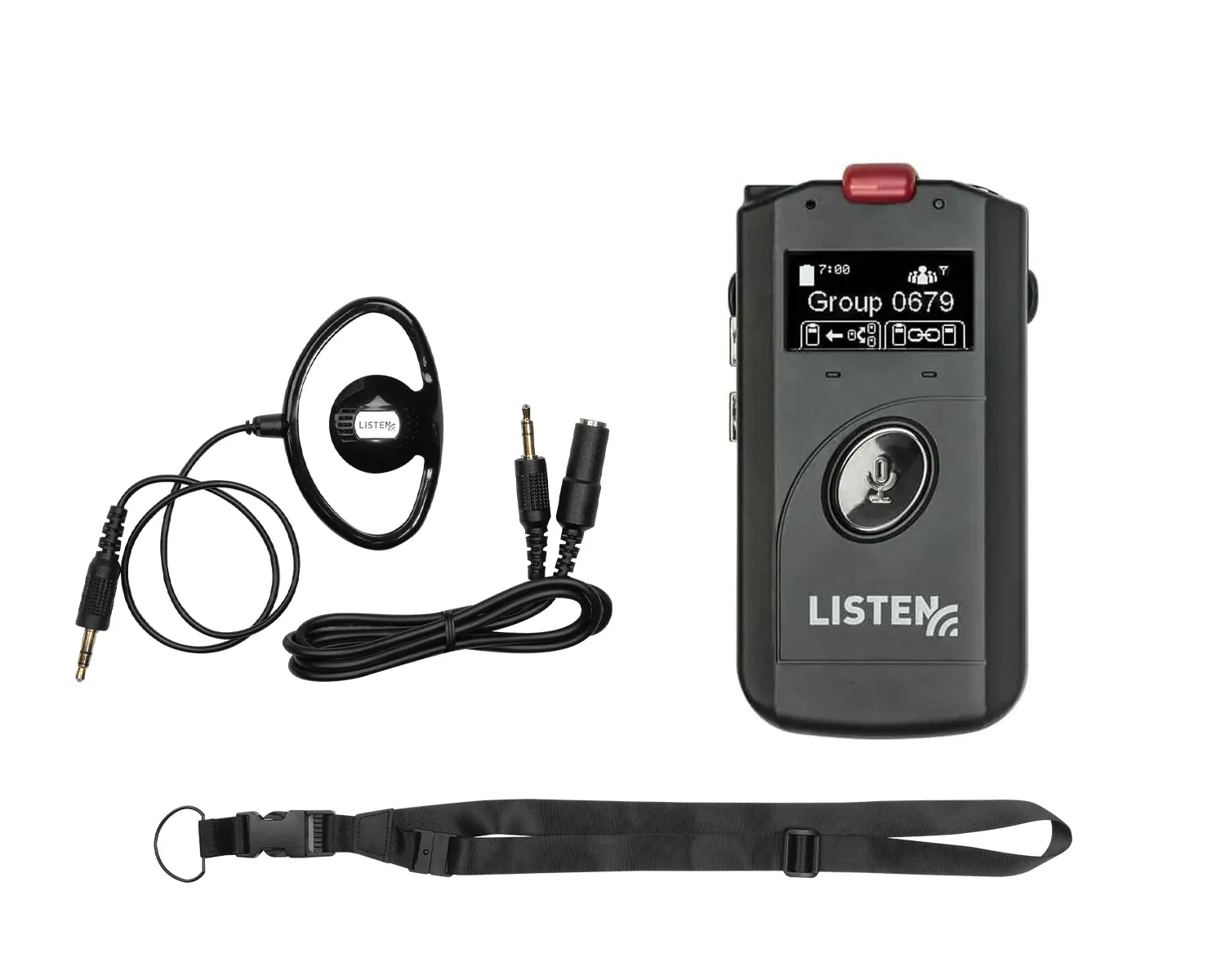 LK-1 ListenTALK Transceiver with Ear Speaker
