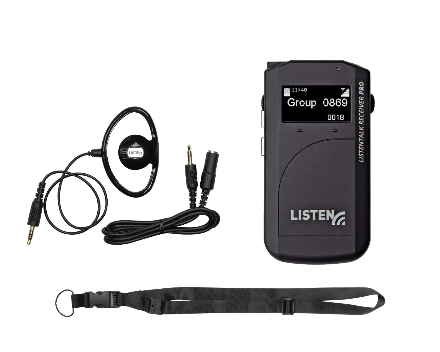 LKR-11 ListenTALK Receiver Pro with Ear Speaker 1.9 GHz