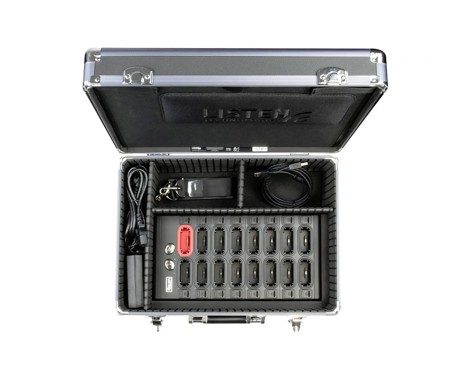 LA-481 Docking Station Case 16 for ListenTALK/ListenWIFI Devices