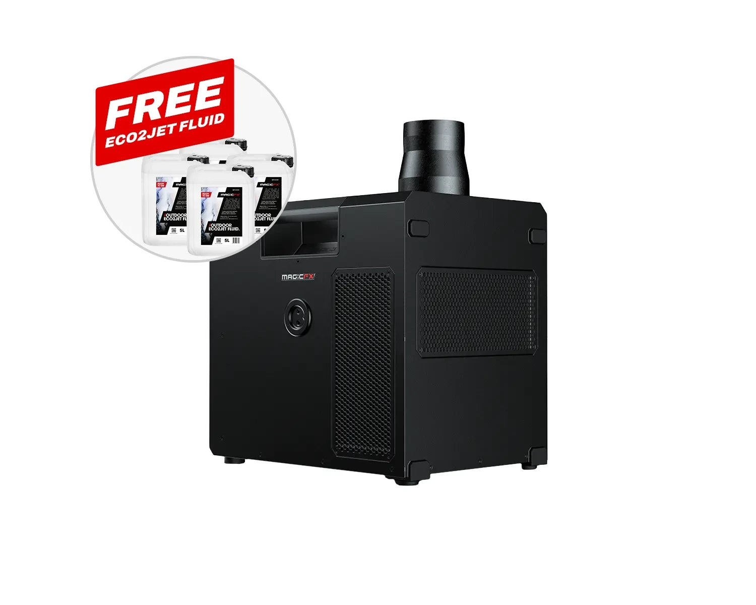 ECO2JET High-Output DMX Vertical Fogger