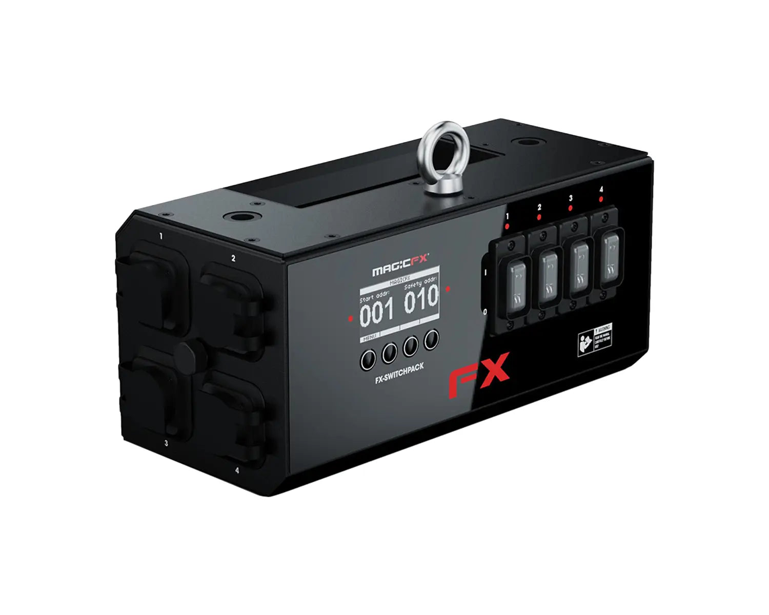FX-SWITCHPACK II Multi Relay System with DMX Safety Channel