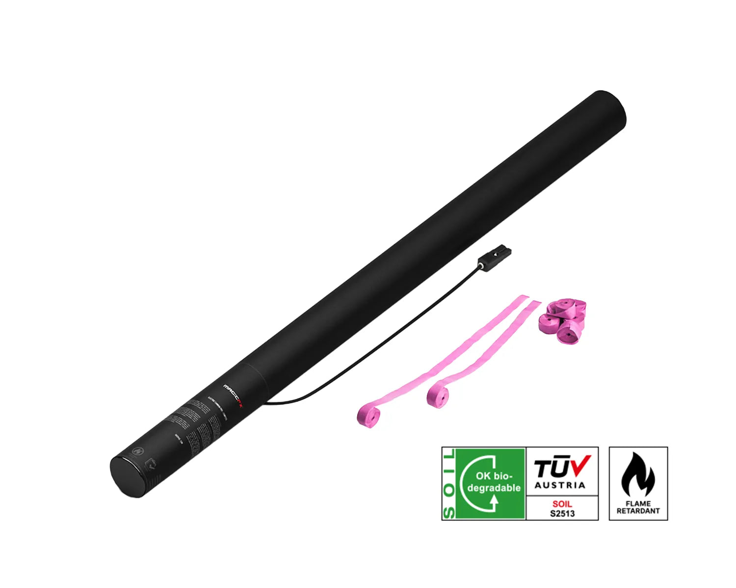ELECTRIC STREAMERS SHOT 80 cm with Streamers Pink