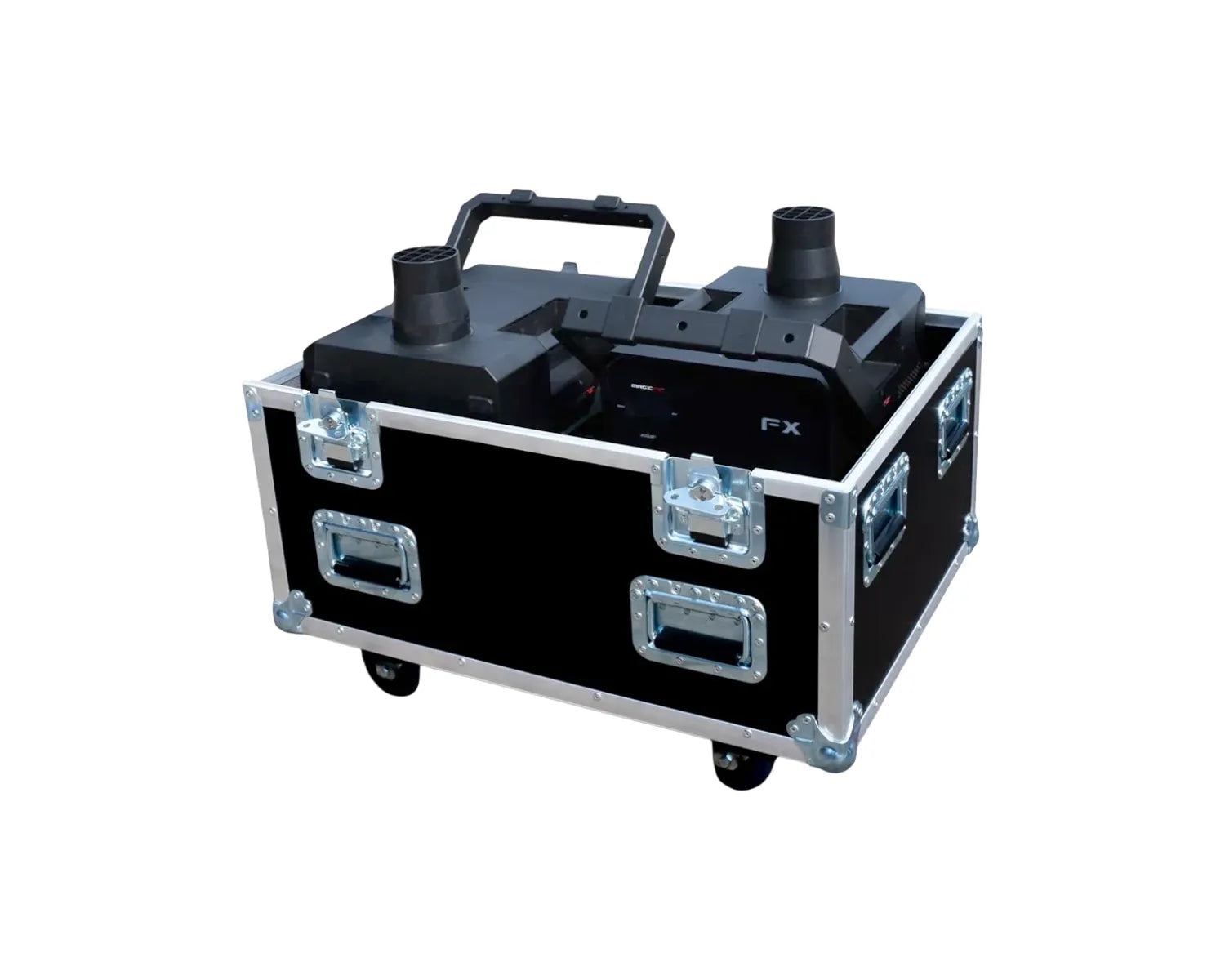 Flightcase for 2 x ECO2JET Vertical Foggers