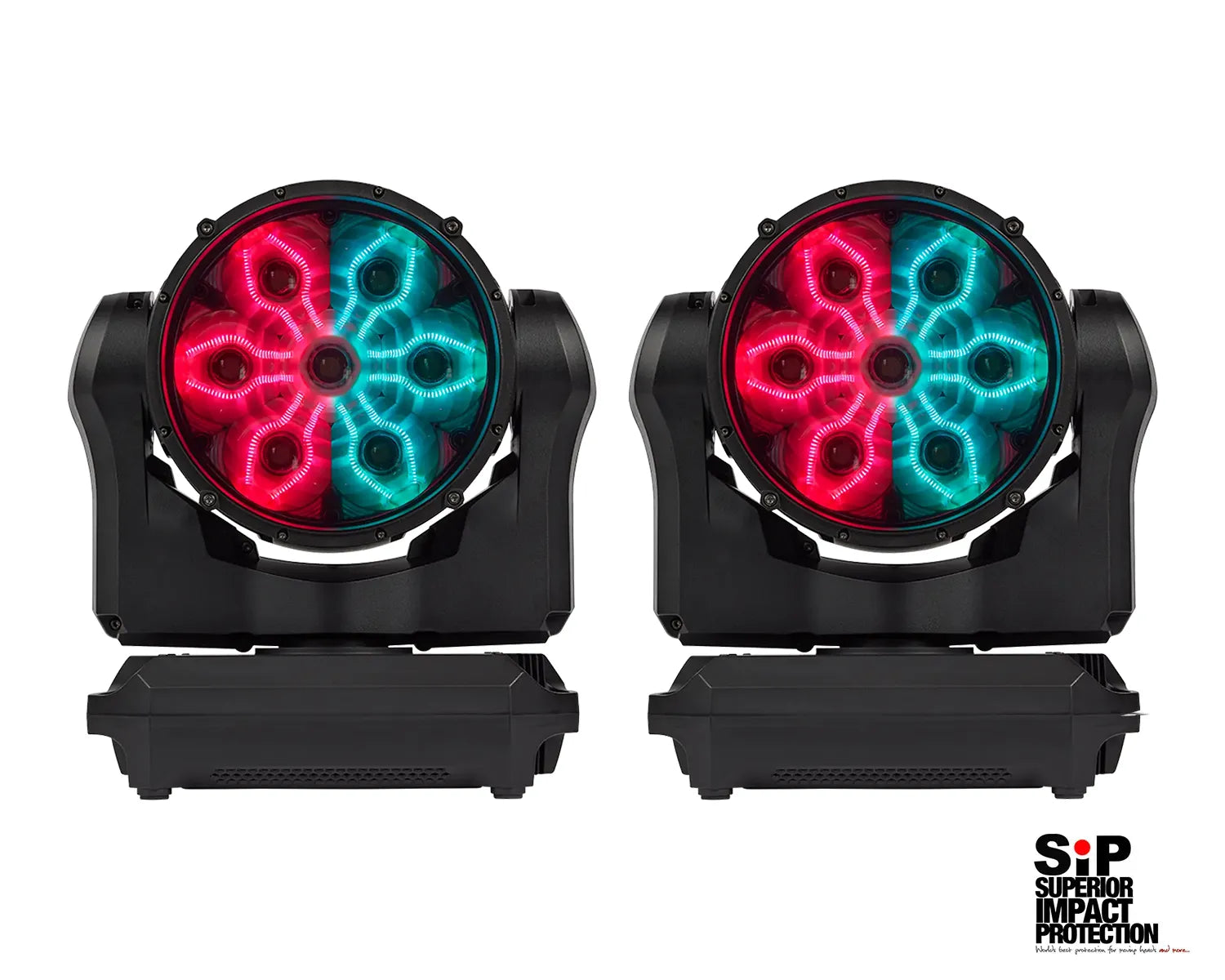 MAC Aura XIP DUAL SIP Moving Head 7x60W Wash/12x4W Aura RGBW LEDs