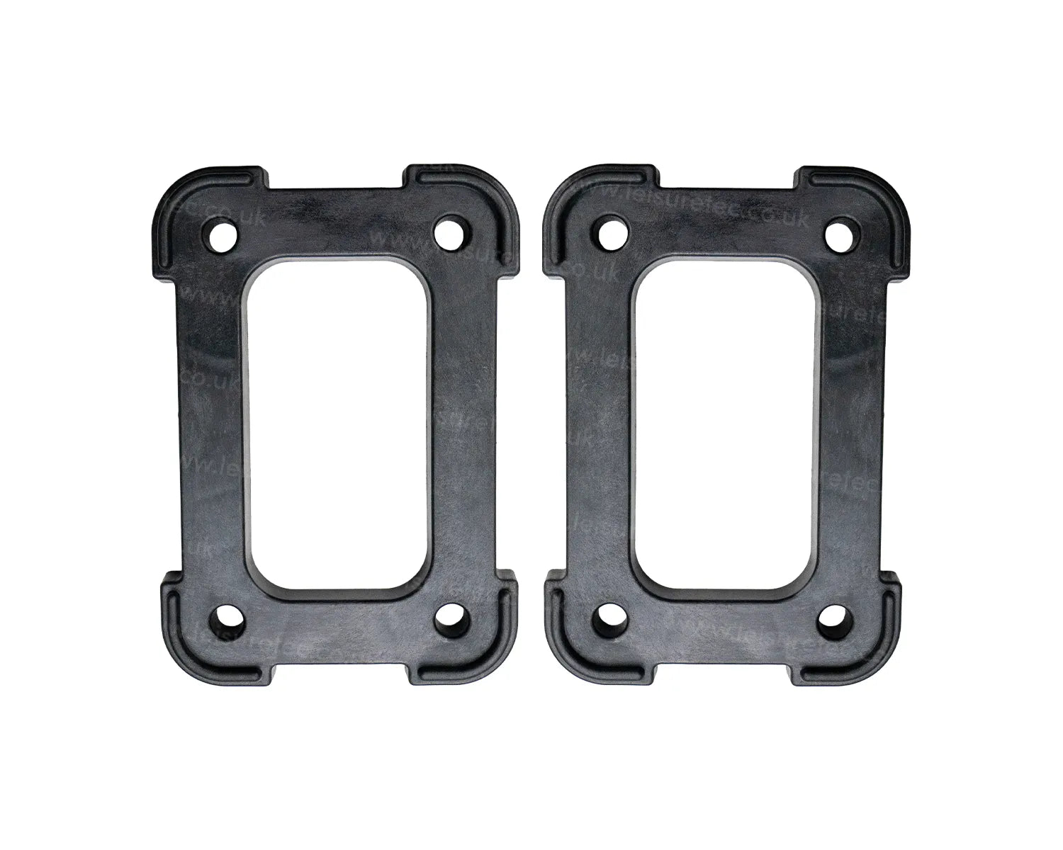 SP6/8-B Wall Spacer Kit for WB6/8 Pack of 2 x 10mm Spacers Black