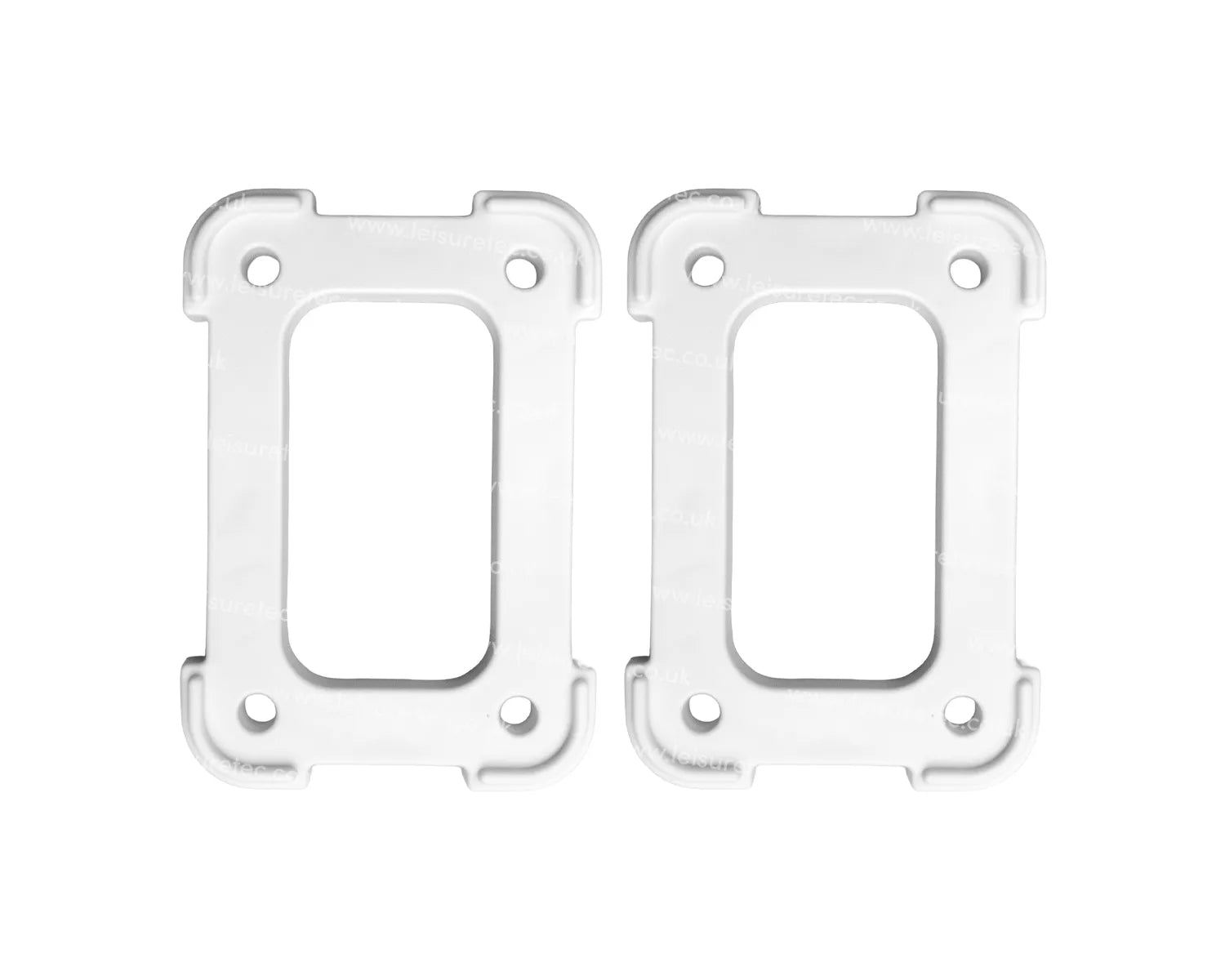 SP6/8-W Wall Spacer Kit for WB6/8 Pack of 2 x 10mm Spacers White