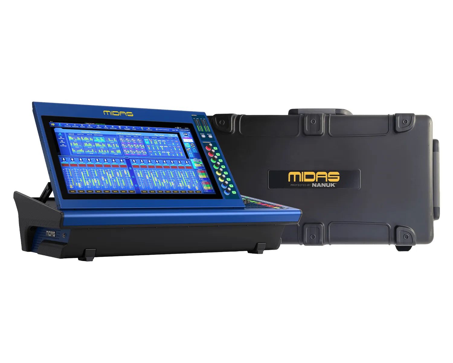 HD96-AIR-CC-TP 144 Ch Compact Digital Mixer/123 Bus 96 kHz + Case