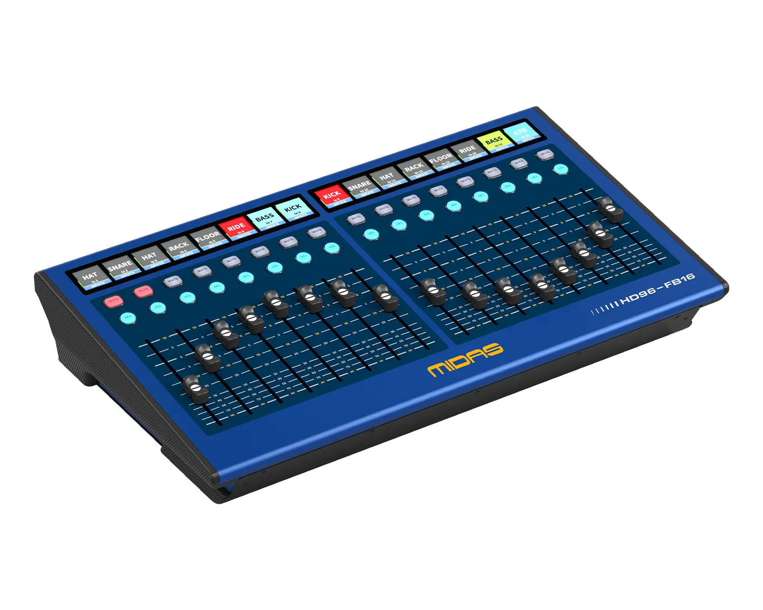 HD96-FB16 Portable Fader Bay with 16 Faders for HD Consoles