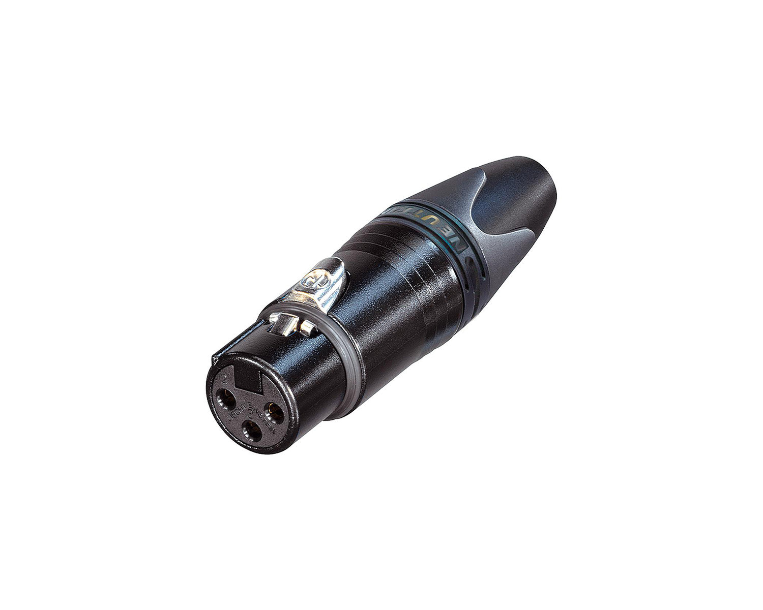NC3FXX-BAG 3 Pole XLR Cable Connector Female Black
