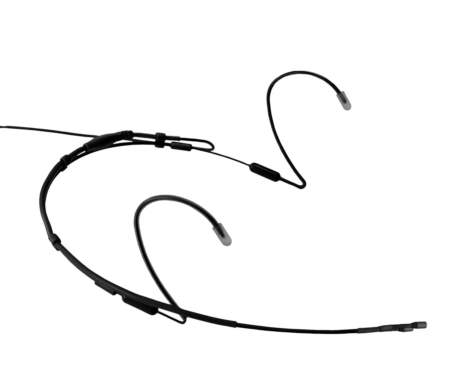 CO2-8WD-XLE-BL Dual Omni Headset Mic Lectrosonics Black IP57