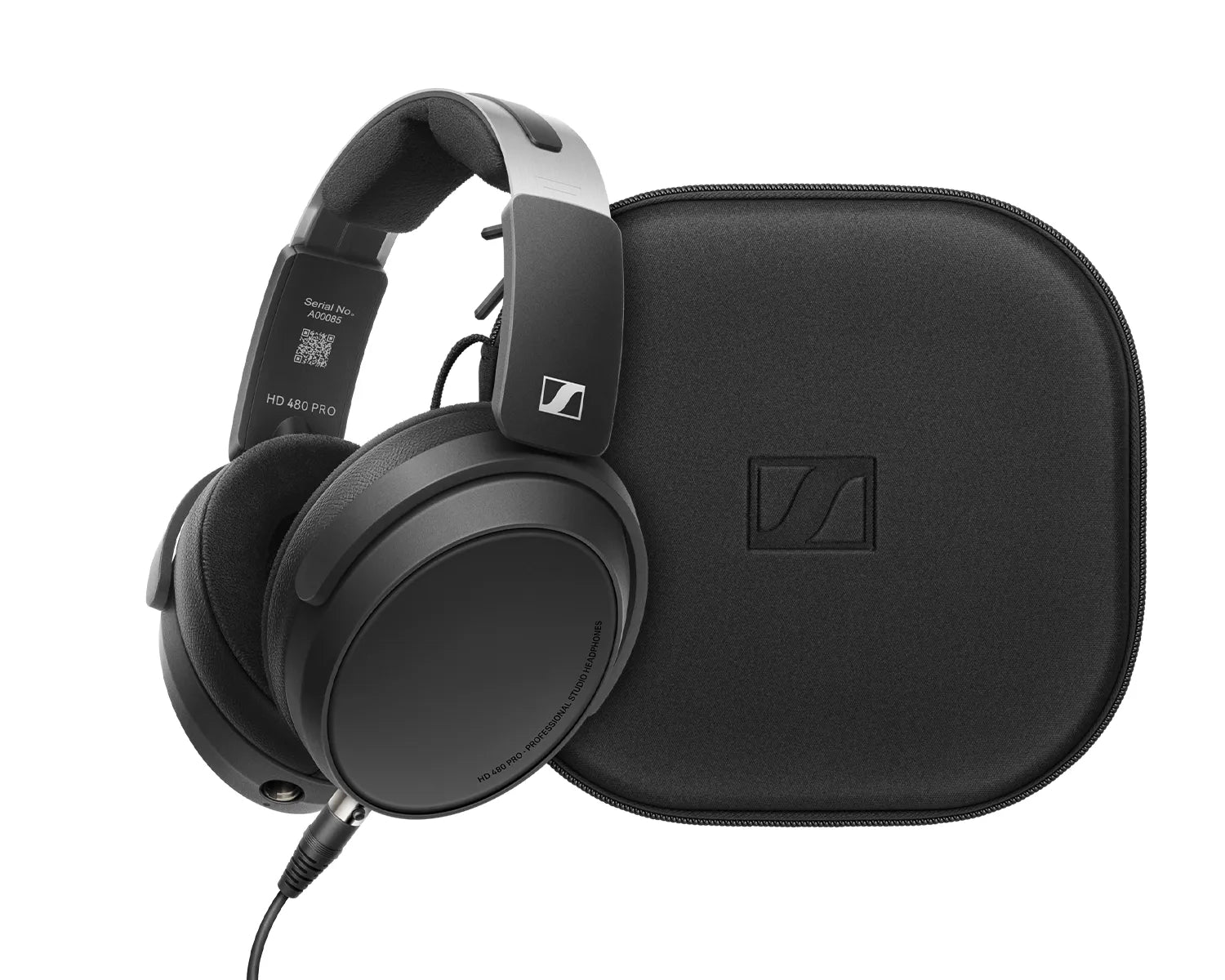 HD 480 PRO PLUS Closed Back Studio Reference Headphones with Case