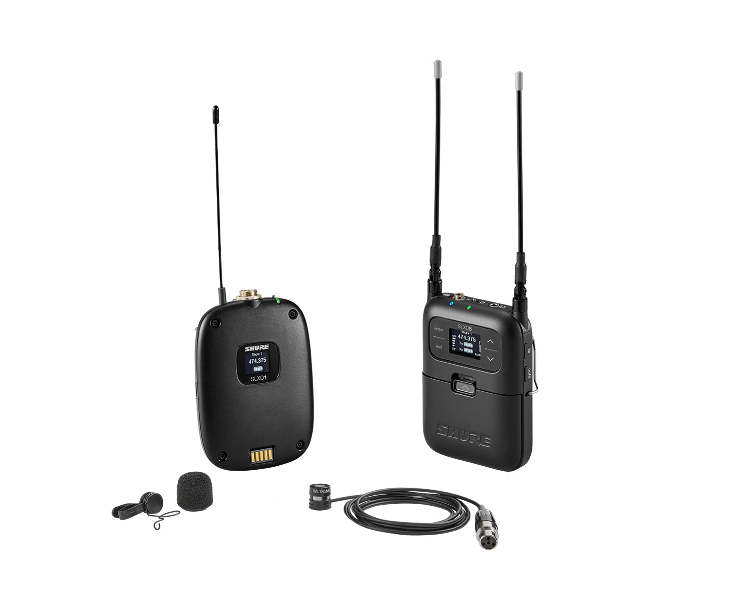 SLXD15/W85M Wireless Portable Lav System SLXD5/SLXD1/WL185M K59