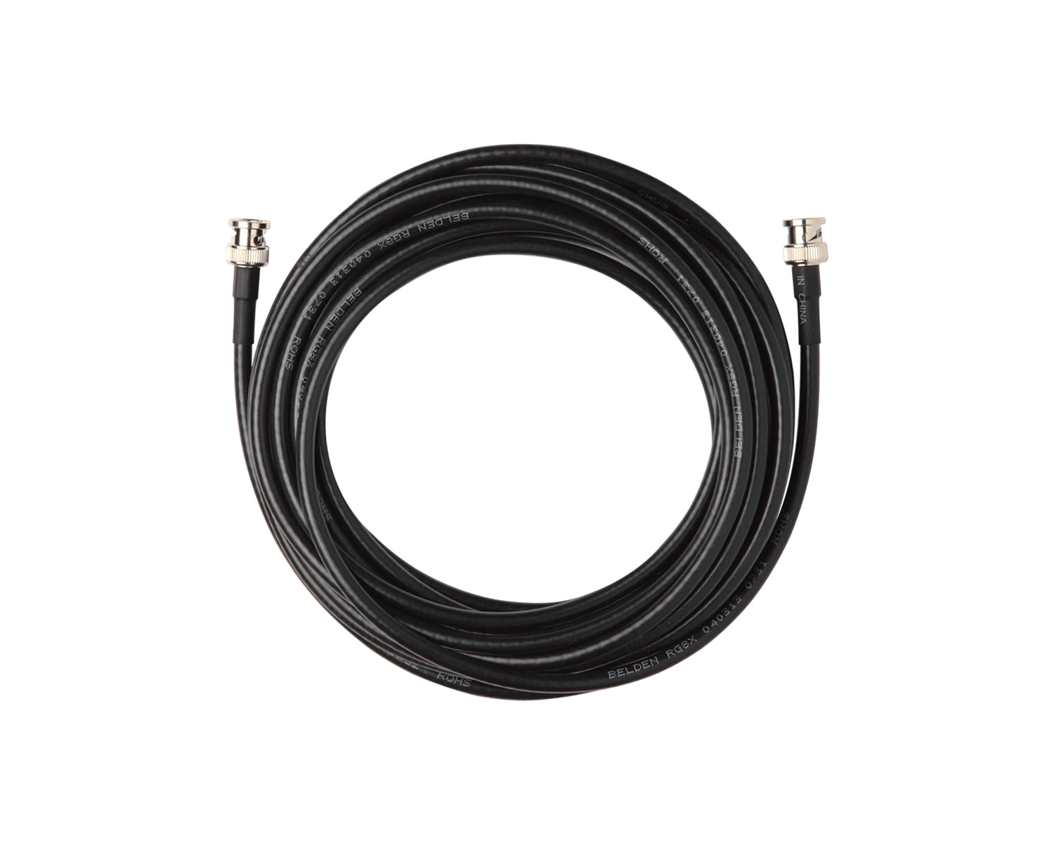 UA825 25ft Coaxial Antenna Cable 50Ω with BNC Connectors 7.6m