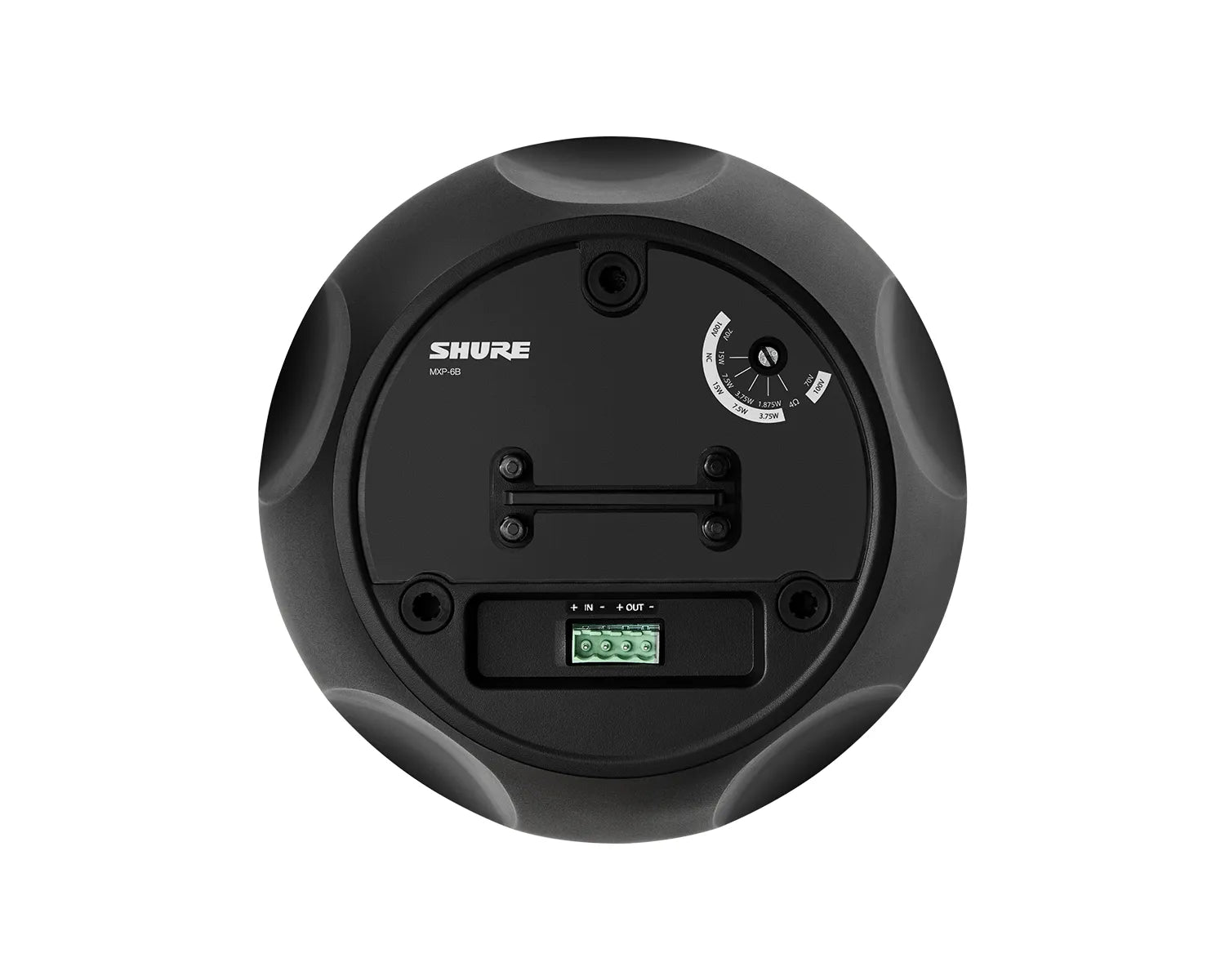 MXP-6B 4" Pendant Speaker 4Ω/100V 15W Black