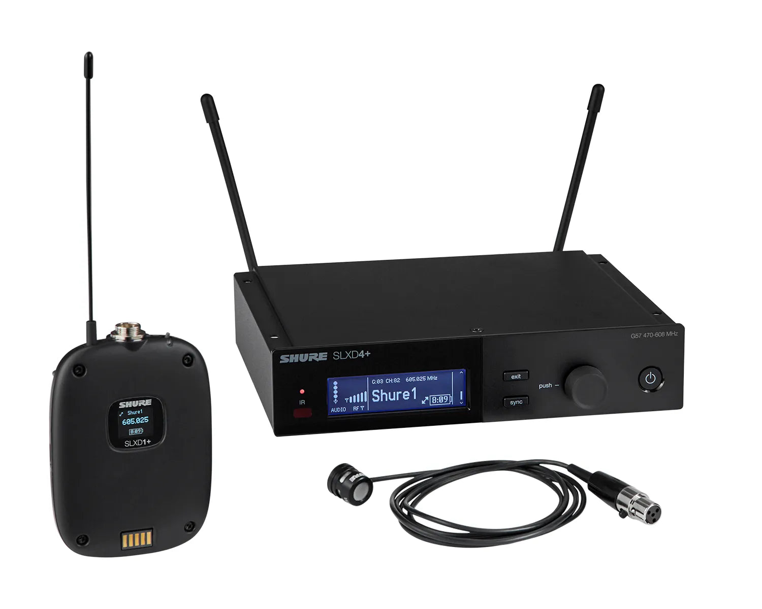 SLXD14+/85M Wireless Lavalier System SLXD1+/WL185M S50 CH70