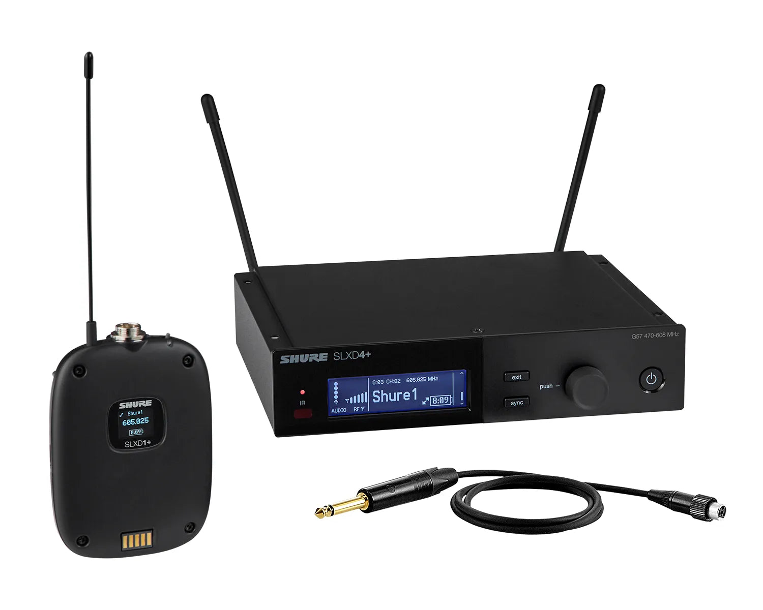 SLXD14+ Wireless Bodypack System SLXD1+/WA305 S50 CH70