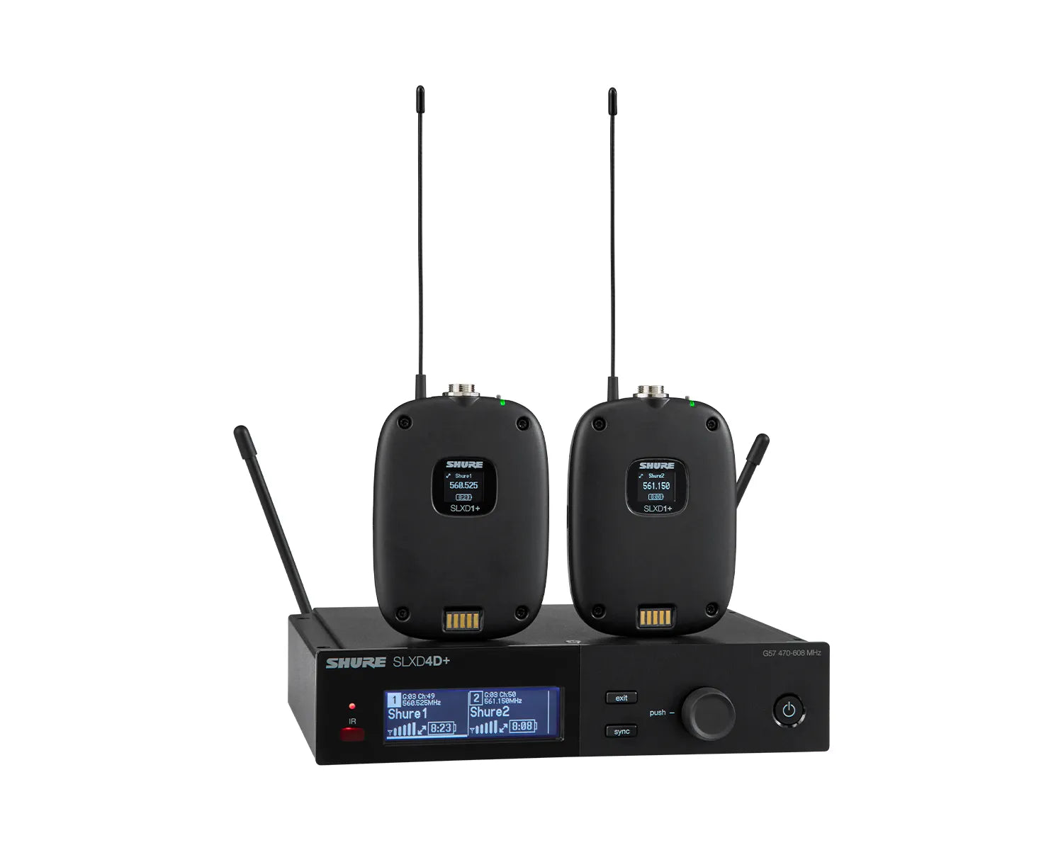 SLXD14D+ DUAL Wireless Bodypack System S50 CH70