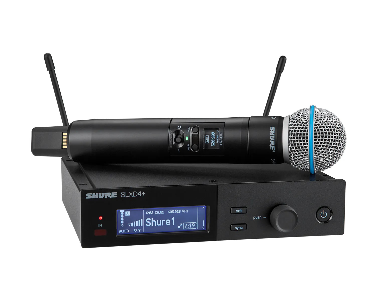 SLXD24+/B58 Wireless Handheld System SLXD2+/B58 K55 CH38