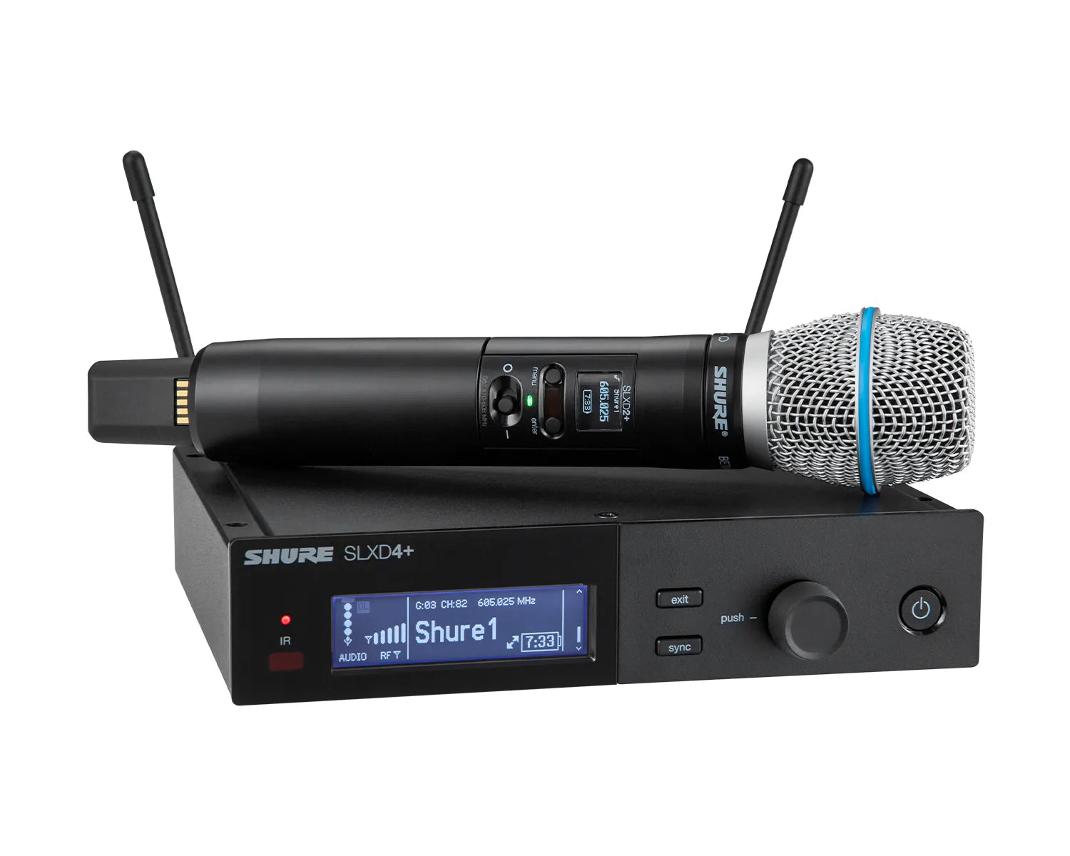 SLXD24+/B87A Wireless Handheld System SLXD2+/B87A S50 CH70