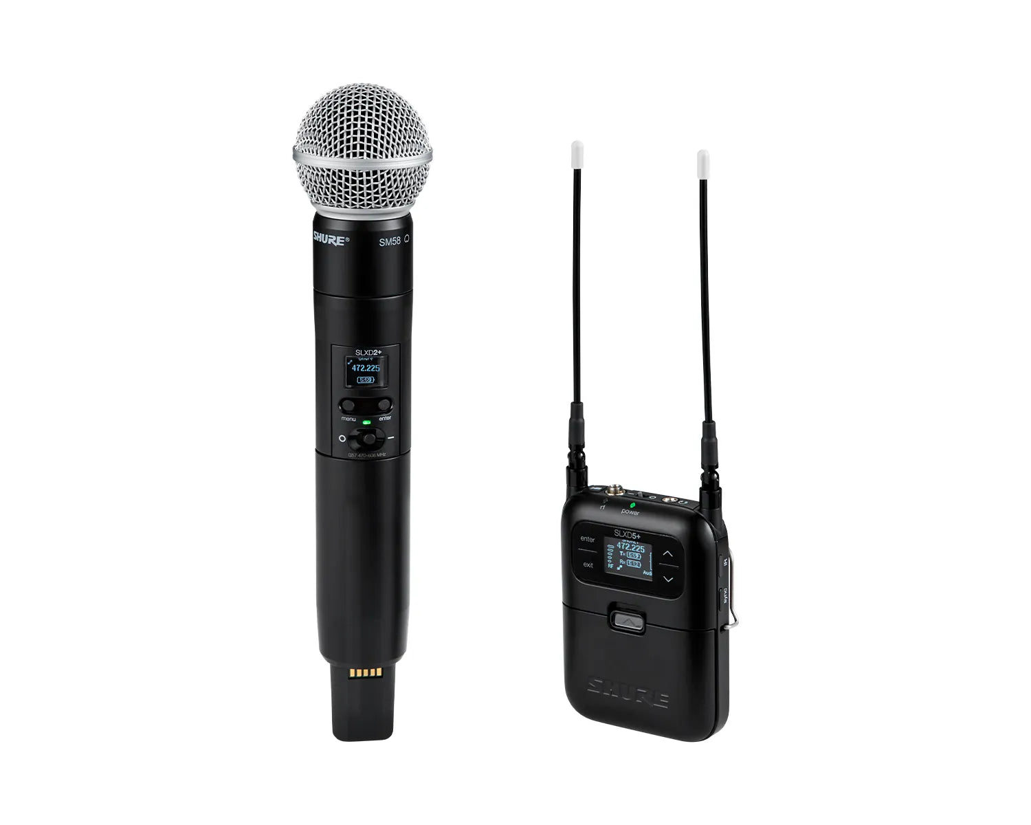 SLXD25+/58 Wireless Portable HH System SLXD5+/SLXD2+/SM58 K55