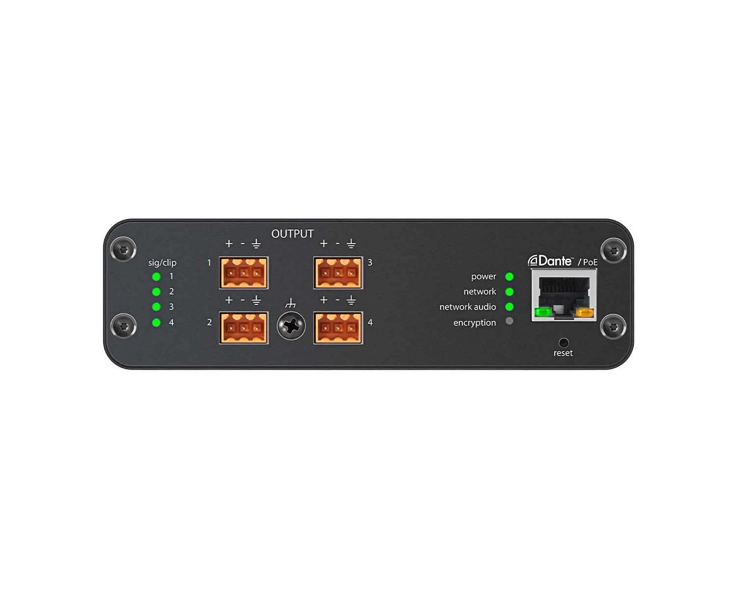 ANI4OUT-BLOCK Audio Network Interface 4CH MIC/LINE OUT / Dante